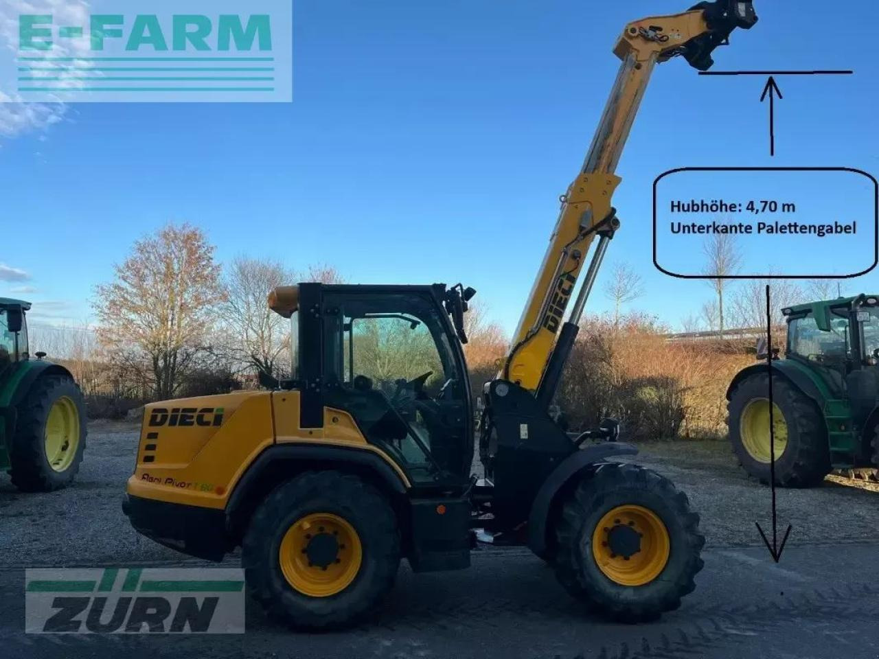 Dieci agri pivot t60 teleskopradlader - Мини-экскаватор: фото 3 Dieci agri pivot t60 teleskopradlader - Мини-экскаватор: фото 3