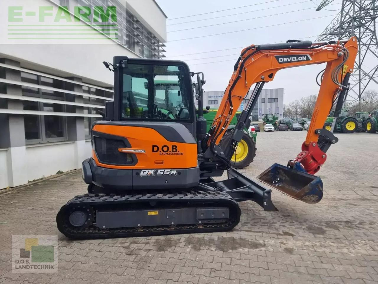 Doosan dx55r-7 - Мини-экскаватор: фото 3 Doosan dx55r-7 - Мини-экскаватор: фото 3
