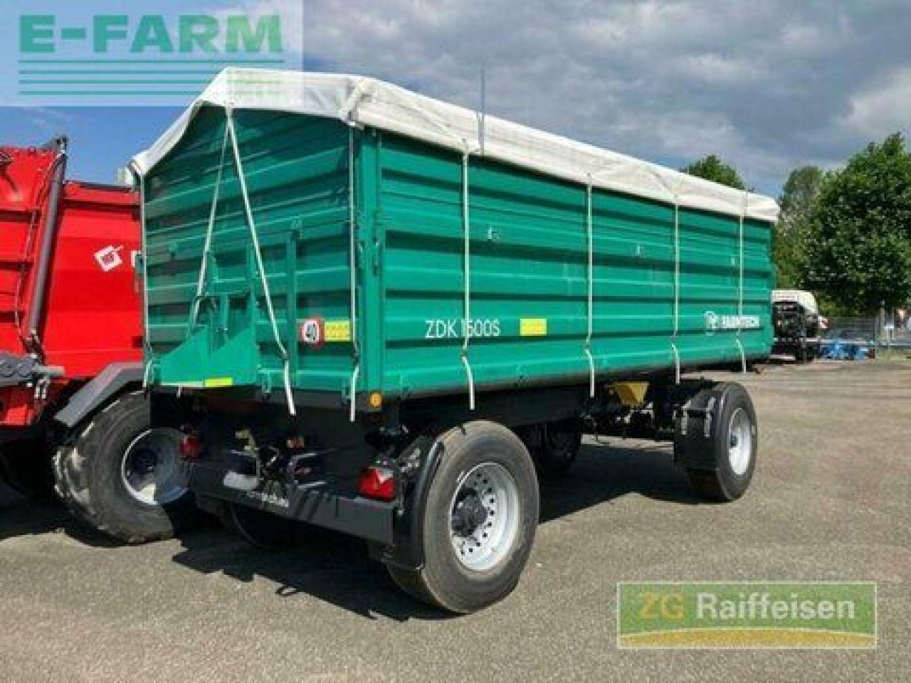 Farmtech zdk 1500 s - Сельскохозяйственный прицеп-самосвал: фото 3 Farmtech zdk 1500 s - Сельскохозяйственный прицеп-самосвал: фото 3
