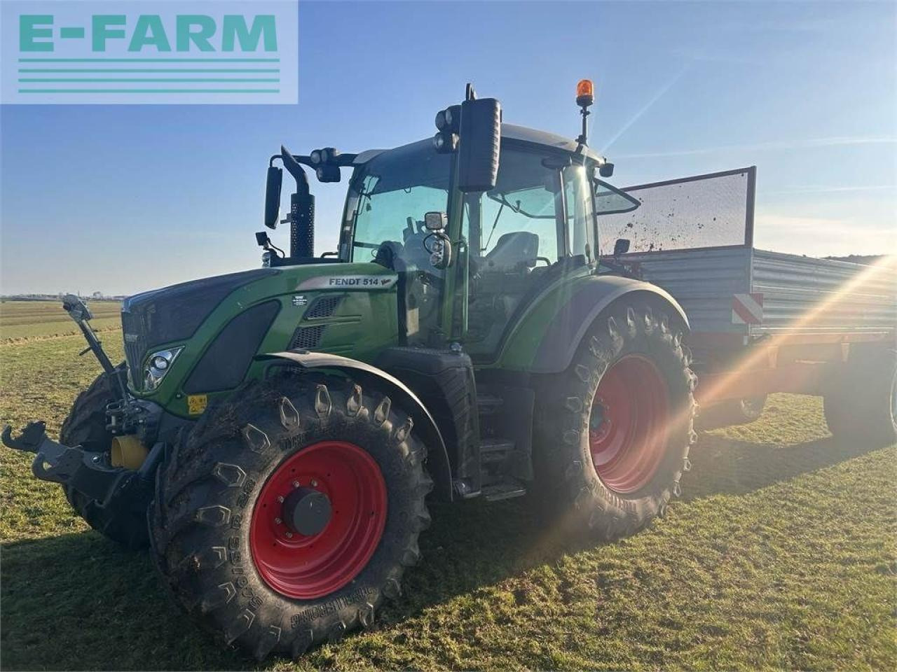 Fendt 514 profi plus s4 - Трактор: фото 1 Fendt 514 profi plus s4 - Трактор: фото 1