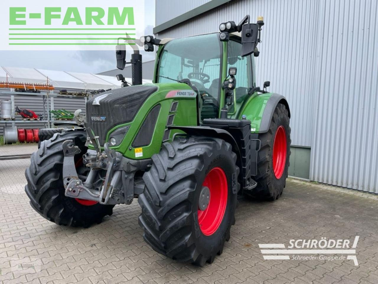 Fendt 724 s4 power plus rtk - Трактор: фото 5 Fendt 724 s4 power plus rtk - Трактор: фото 5