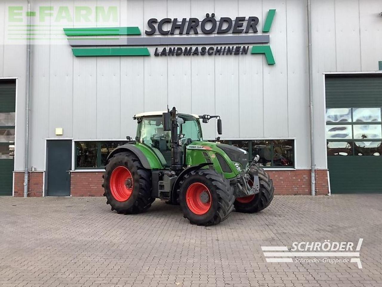 Fendt 724 vario s4 profi plus ProfiPlus - Трактор: фото 1 Fendt 724 vario s4 profi plus ProfiPlus - Трактор: фото 1