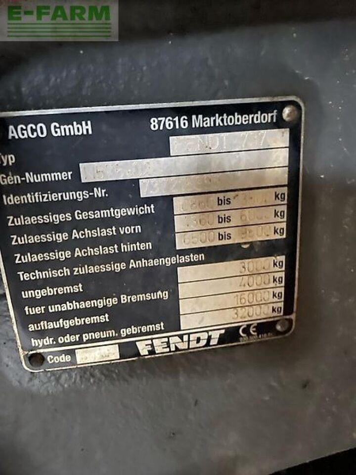 Fendt 724 - Трактор: фото 5 Fendt 724 - Трактор: фото 5