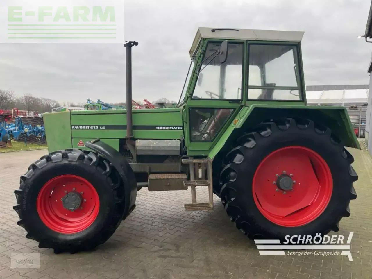 Fendt favorit 612 sa - Трактор: фото 4 Fendt favorit 612 sa - Трактор: фото 4