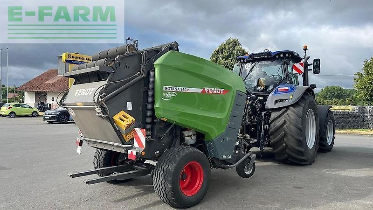 Fendt rotana 160 v variable rundballenpresse mit bändern stroh - Пресс-подборщик тюковый: фото 3 Fendt rotana 160 v variable rundballenpresse mit bändern stroh - Пресс-подборщик тюковый: фото 3
