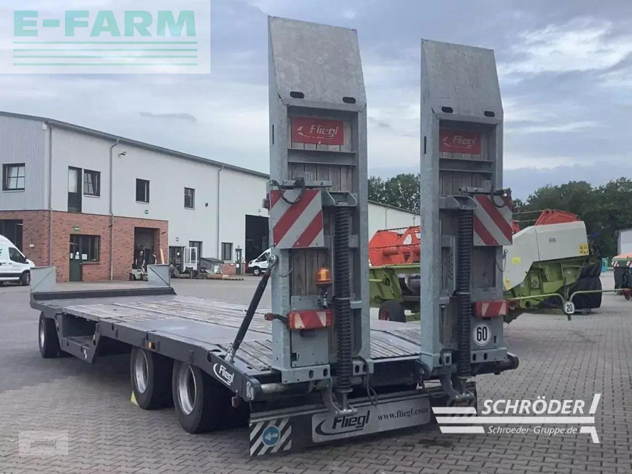 Fliegl dtl 300 p -tieflader - Низкорамный прицеп: фото 3 Fliegl dtl 300 p -tieflader - Низкорамный прицеп: фото 3