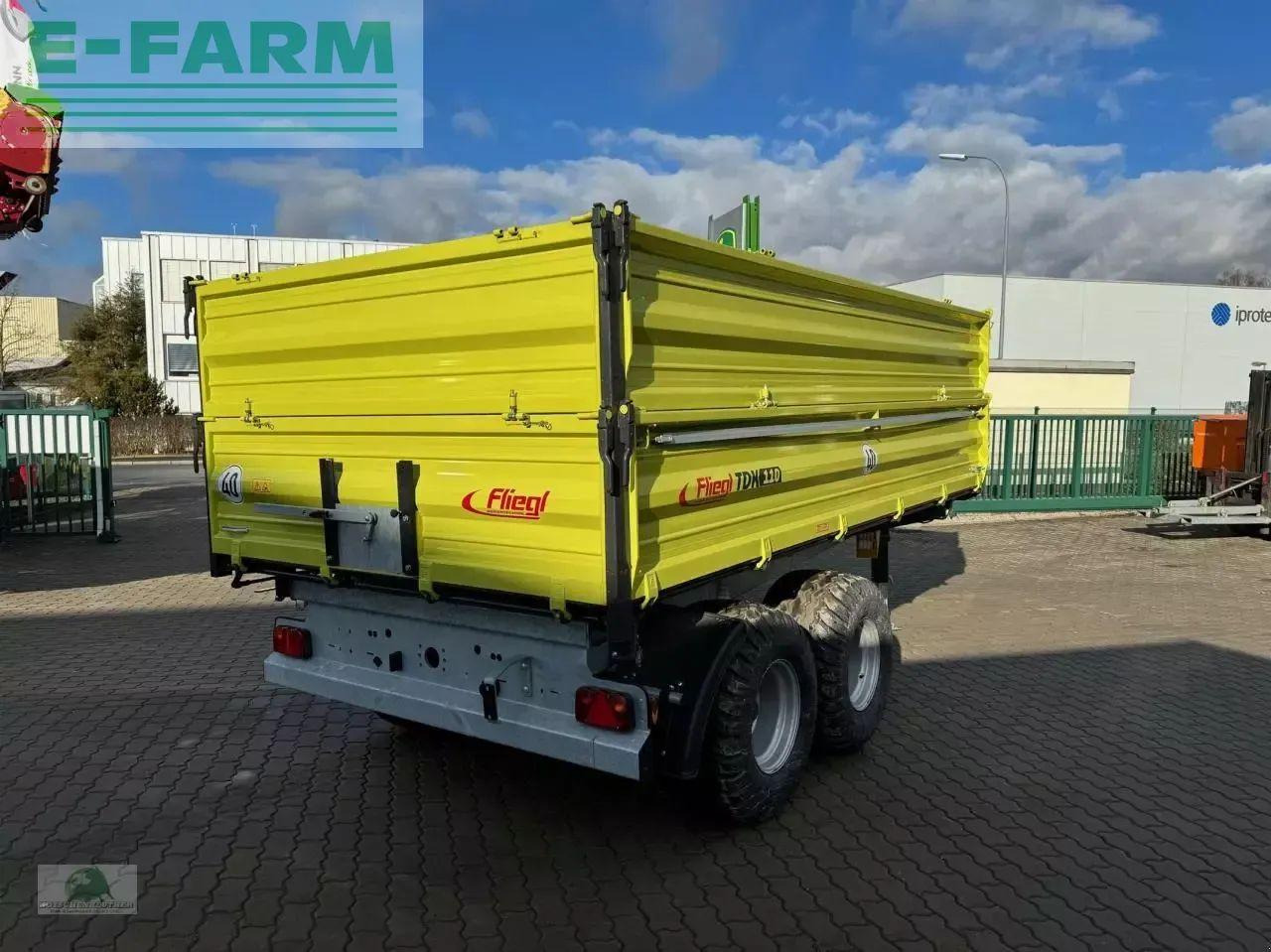 Fliegl tdk 110-88 - Сельскохозяйственный прицеп-самосвал: фото 5 Fliegl tdk 110-88 - Сельскохозяйственный прицеп-самосвал: фото 5