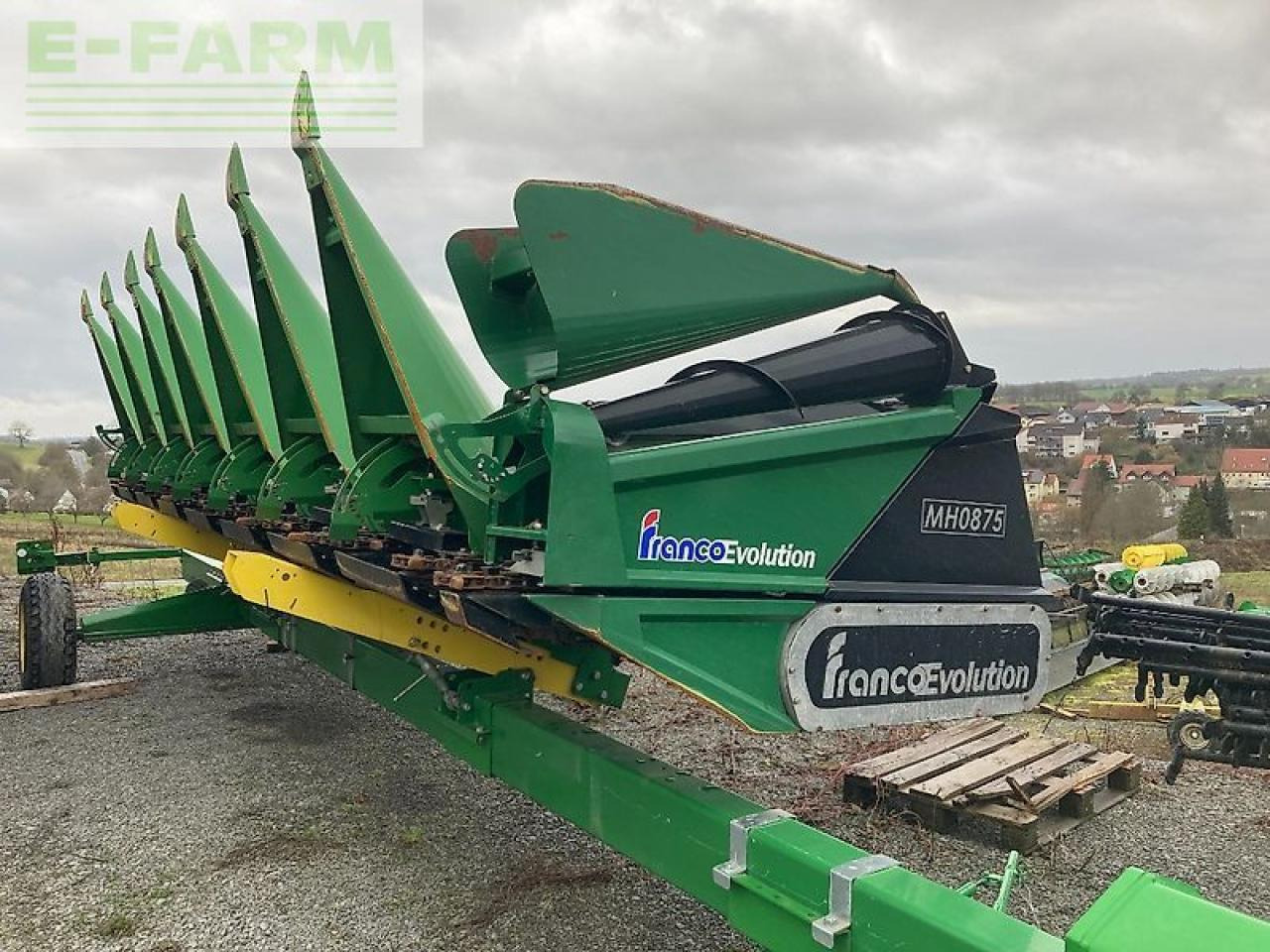 Franco Fabril mh875 maispflücker 8-reihig f. john deere - Оборудование для кормоуборочного комбайна: фото 1 Franco Fabril mh875 maispflücker 8-reihig f. john deere - Оборудование для кормоуборочного комбайна: фото 1