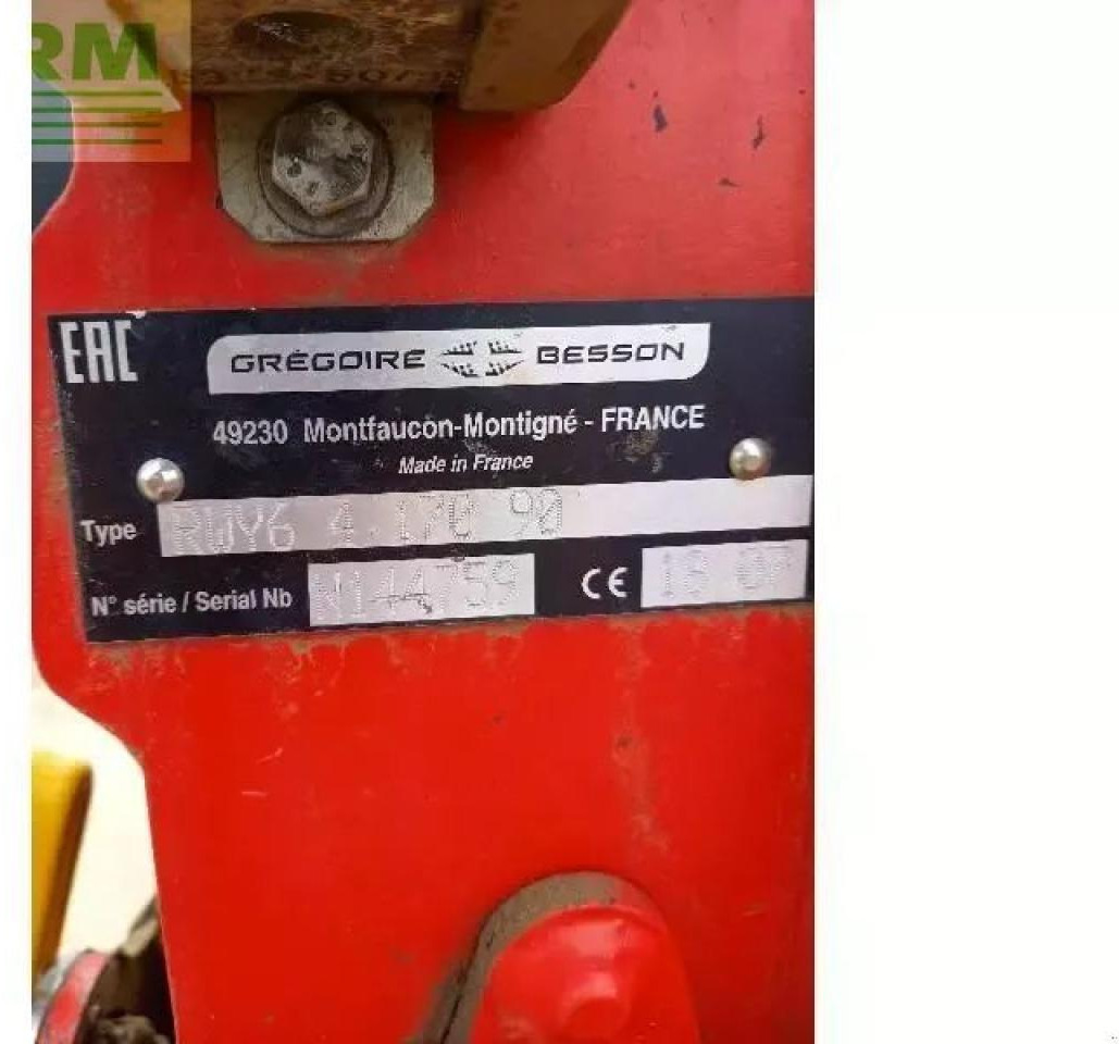 Плуг Gregoire Besson gregoire besson: фото 7 Плуг Gregoire Besson gregoire besson: фото 7