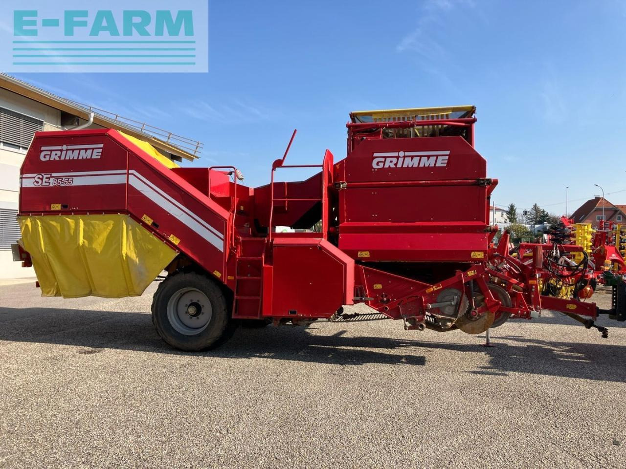 Grimme SE 85-55 - Картофелеуборочный комбайн: фото 5 Grimme SE 85-55 - Картофелеуборочный комбайн: фото 5