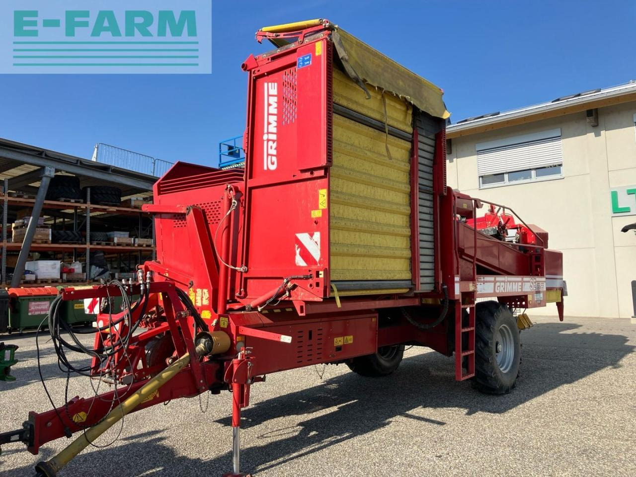Grimme SE 85-55 - Картофелеуборочный комбайн: фото 1 Grimme SE 85-55 - Картофелеуборочный комбайн: фото 1