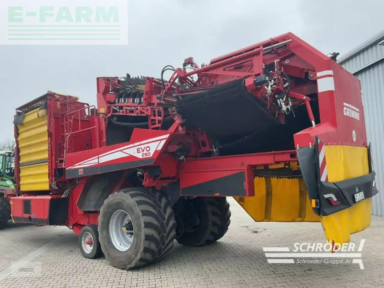 Grimme evo 280 - Картофелеуборочный комбайн: фото 2 Grimme evo 280 - Картофелеуборочный комбайн: фото 2