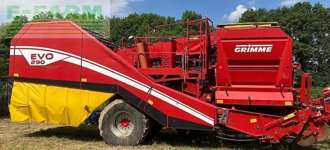 Grimme evo 290 - Картофелеуборочный комбайн: фото 1 Grimme evo 290 - Картофелеуборочный комбайн: фото 1