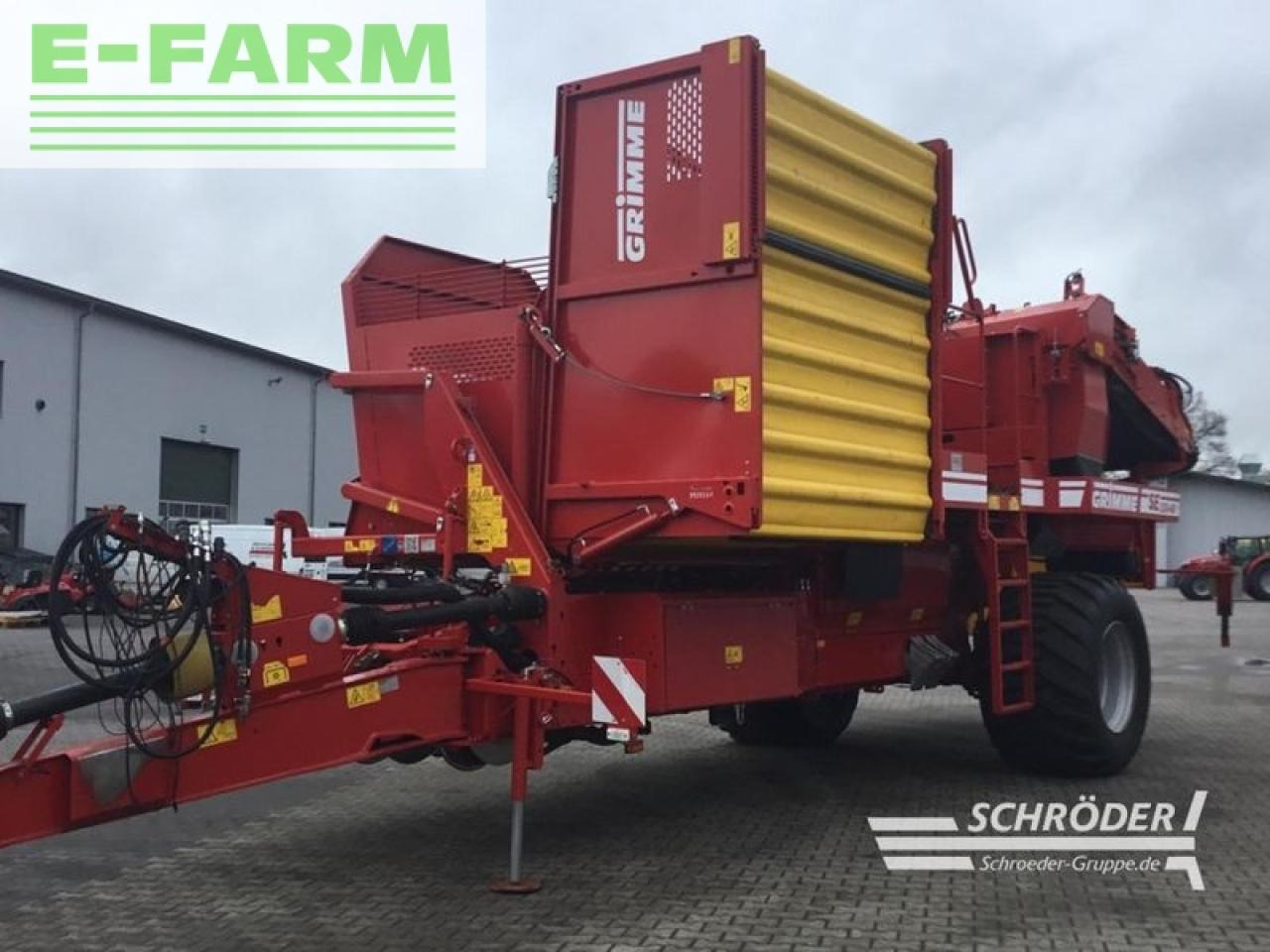 Grimme se 150-60 - Картофелеуборочный комбайн: фото 3 Grimme se 150-60 - Картофелеуборочный комбайн: фото 3