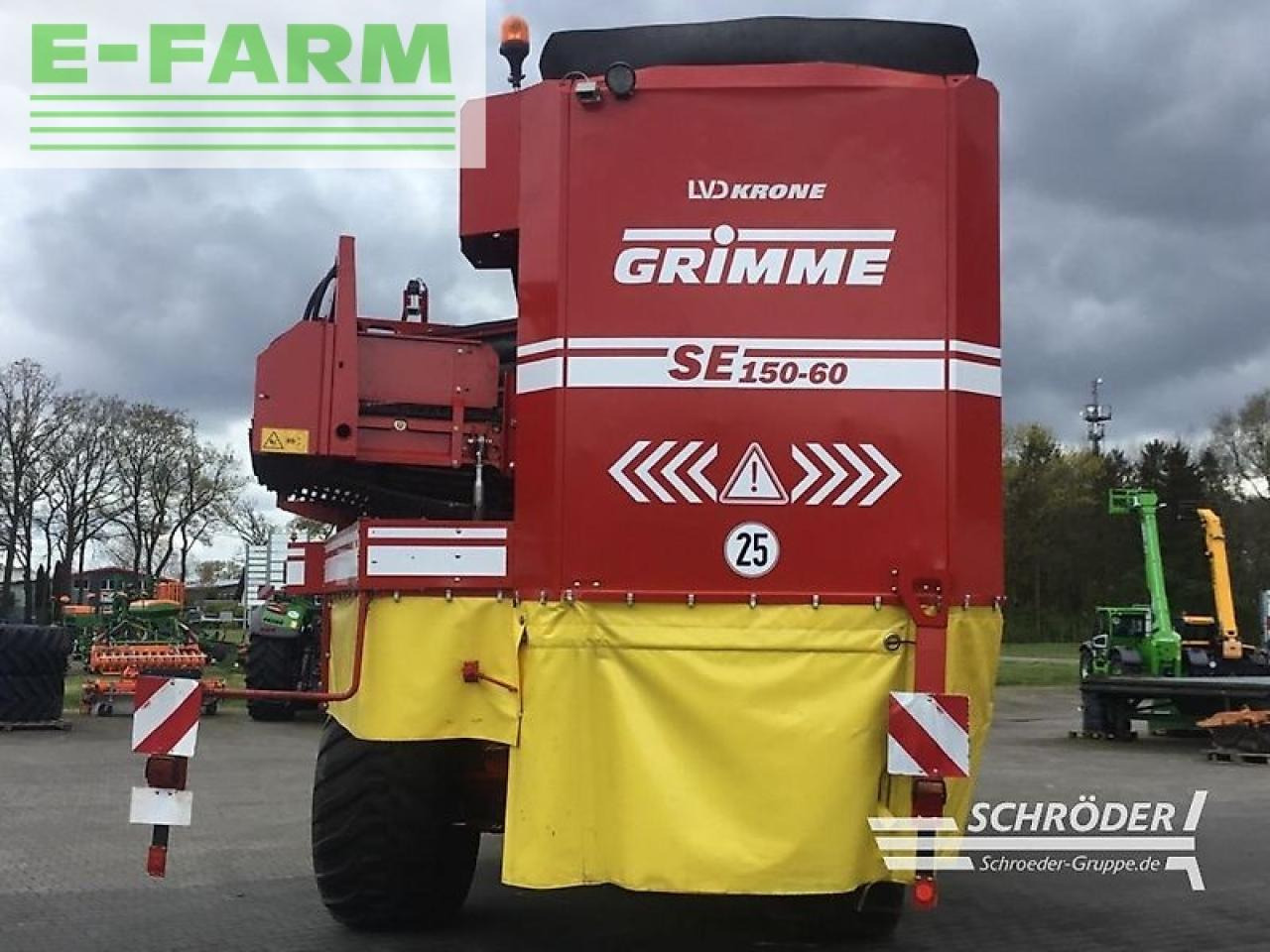 Grimme se 150-60 - Картофелеуборочный комбайн: фото 3 Grimme se 150-60 - Картофелеуборочный комбайн: фото 3