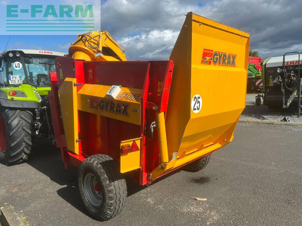 Gyrax desileuse pailleuse - Инвентарь для животноводства: фото 4 Gyrax desileuse pailleuse - Инвентарь для животноводства: фото 4