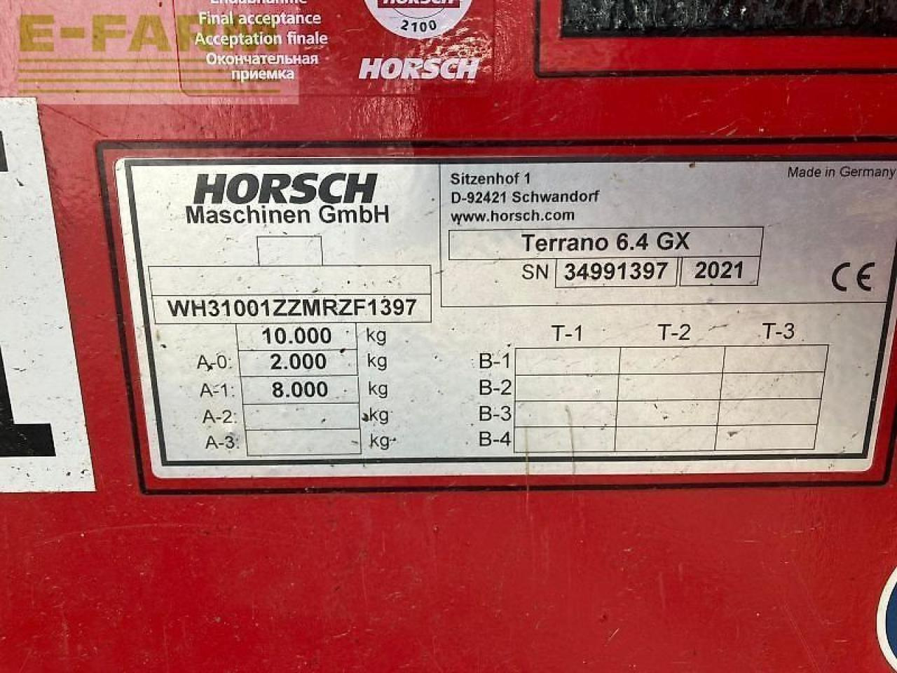 Культиватор Horsch terrano 6.4 gx: фото 14