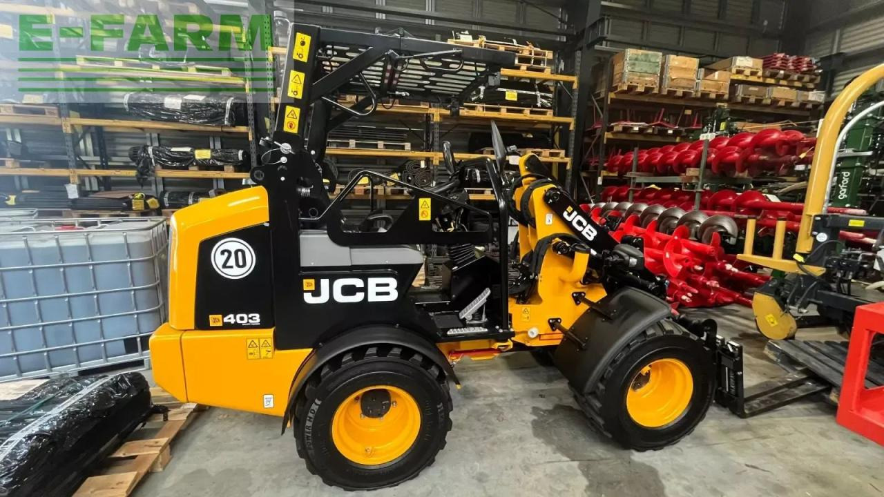 JCB 403 agri smart power - Мини-экскаватор: фото 1 JCB 403 agri smart power - Мини-экскаватор: фото 1