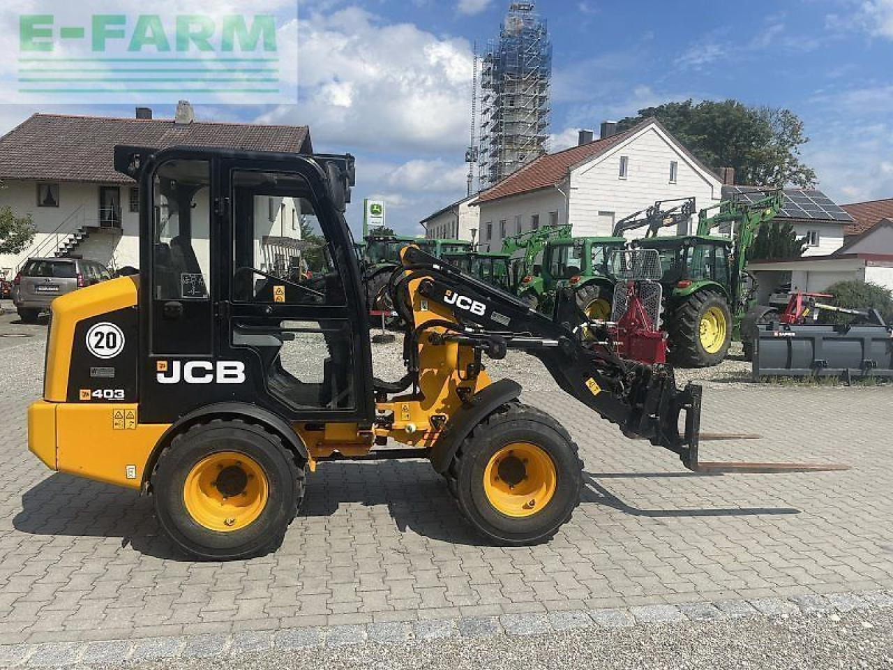 Мини-экскаватор JCB smart power+ gabel: фото 6