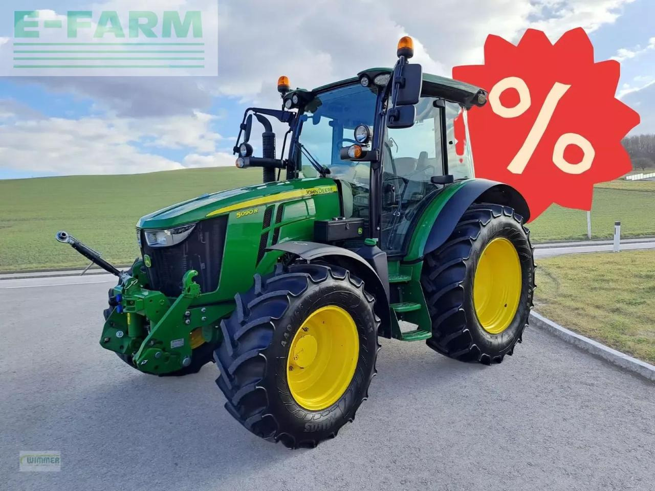 John Deere 5090r / lastschalt (gebrauchter john deere 5r) - Трактор: фото 1 John Deere 5090r / lastschalt (gebrauchter john deere 5r) - Трактор: фото 1