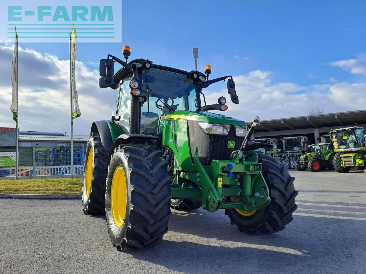 John Deere 5090r / lastschalt (gebrauchter john deere 5r) - Трактор: фото 1 John Deere 5090r / lastschalt (gebrauchter john deere 5r) - Трактор: фото 1