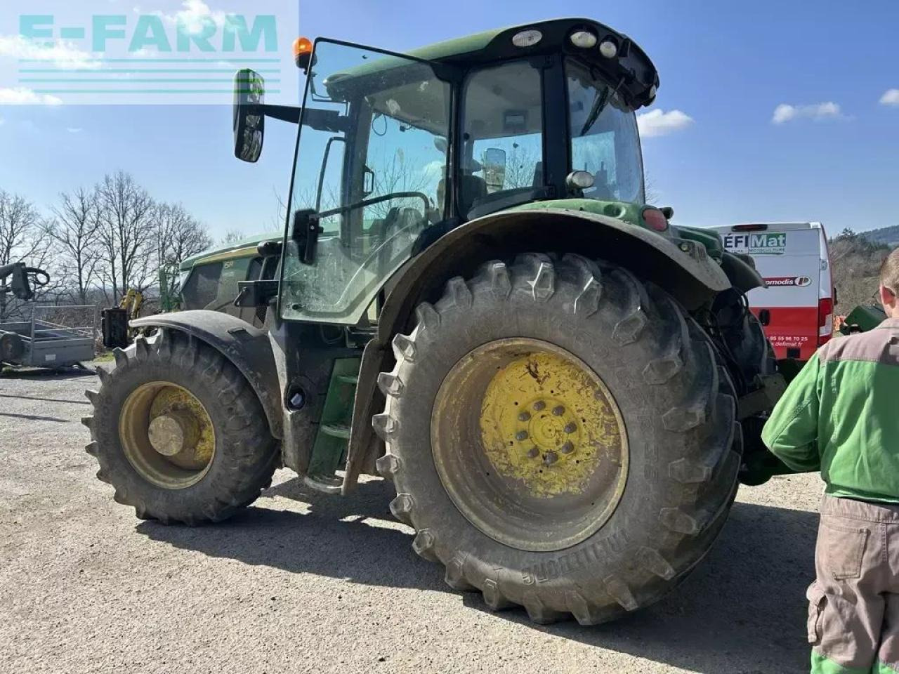 John Deere 6r 155 + chargeur - Трактор: фото 4 John Deere 6r 155 + chargeur - Трактор: фото 4