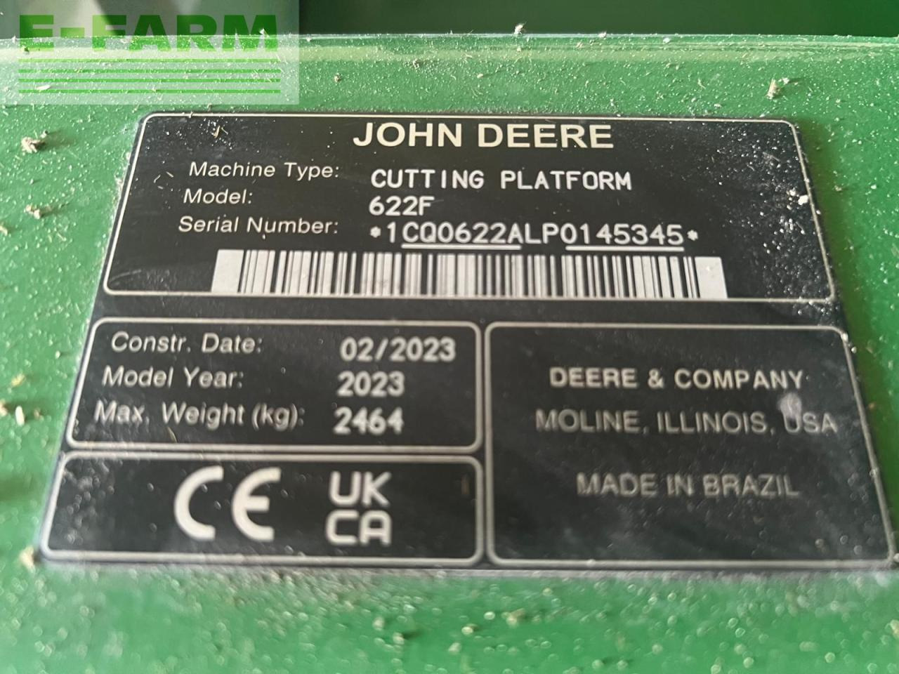 Зерноуборочный комбайн John Deere T550: фото 17