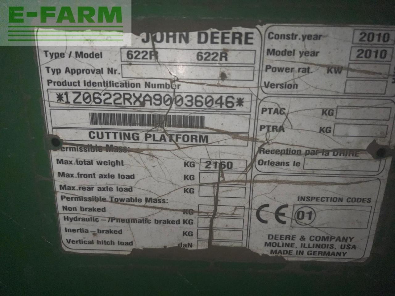 Зерноуборочный комбайн John Deere T550: фото 10
