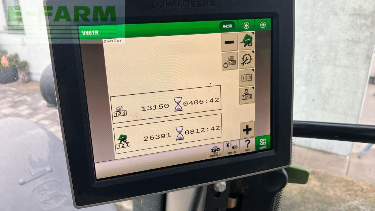 Пресс-подборщик тюковый John Deere V461R: фото 9