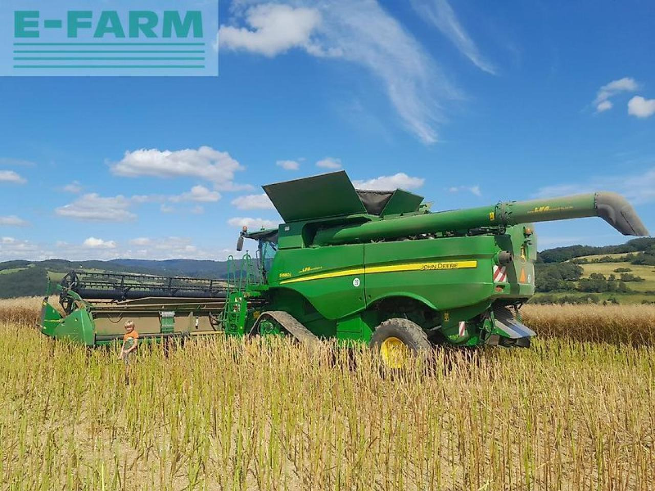 John Deere s680i raupe - Зерноуборочный комбайн: фото 1 John Deere s680i raupe - Зерноуборочный комбайн: фото 1