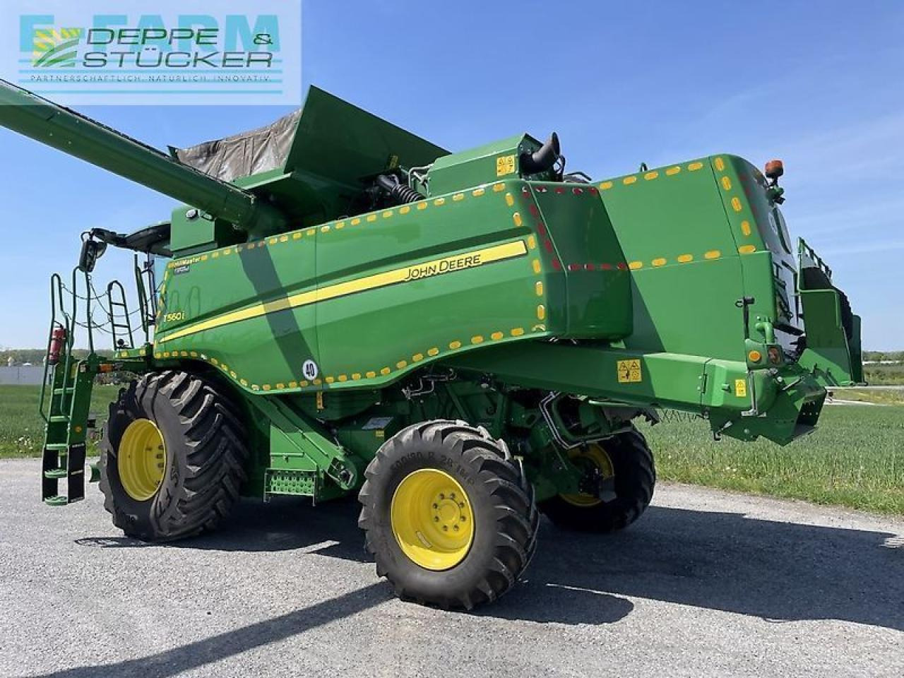 Зерноуборочный комбайн John Deere t560i hillmaster: фото 20
