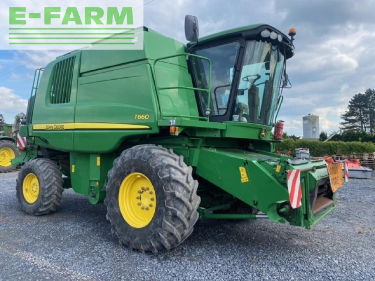 Зерноуборочный комбайн John Deere t660: фото 6