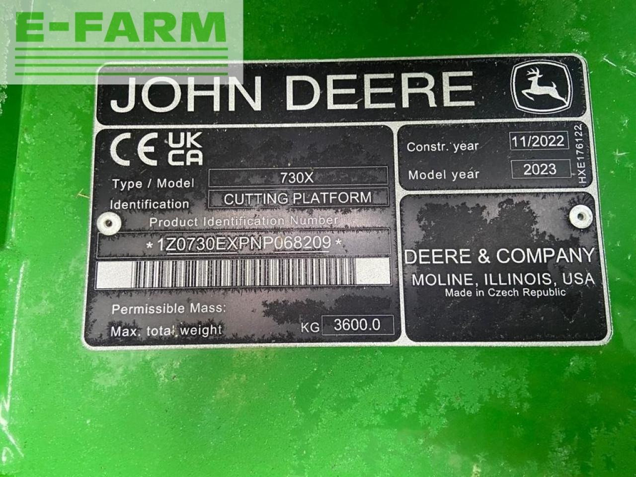 Зерноуборочный комбайн John Deere t660 my23 prod 30: фото 23