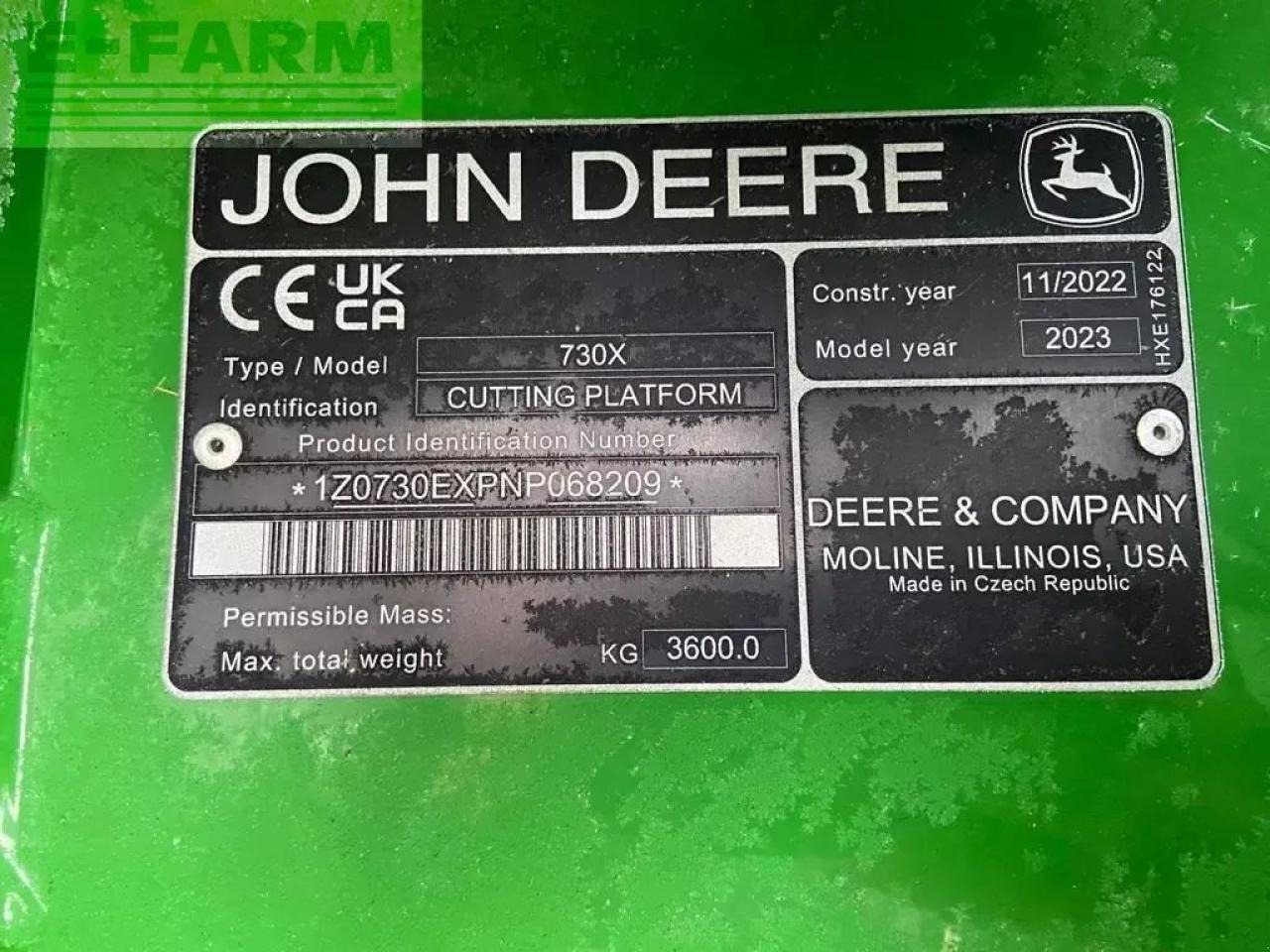 Зерноуборочный комбайн John Deere t660 my23 prod 30: фото 21