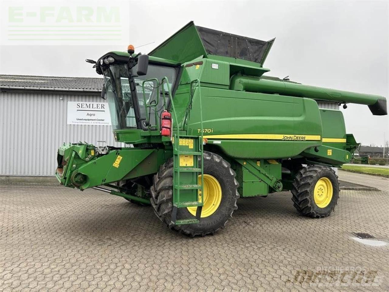 John Deere t670 - Зерноуборочный комбайн: фото 1 John Deere t670 - Зерноуборочный комбайн: фото 1