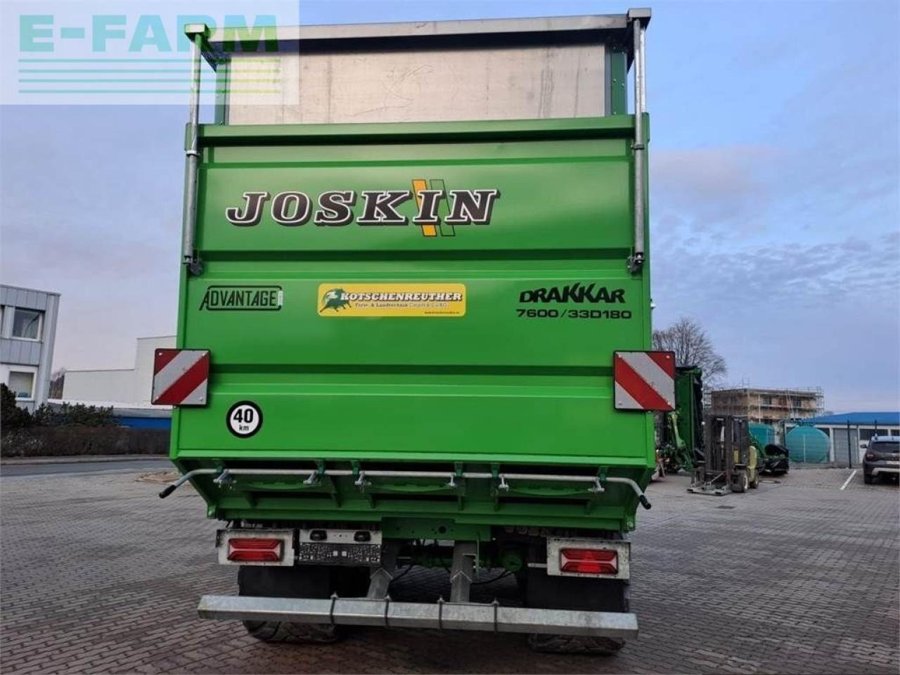 Joskin drakkar 7600/33d180 - Сельскохозяйственный прицеп: фото 5 Joskin drakkar 7600/33d180 - Сельскохозяйственный прицеп: фото 5