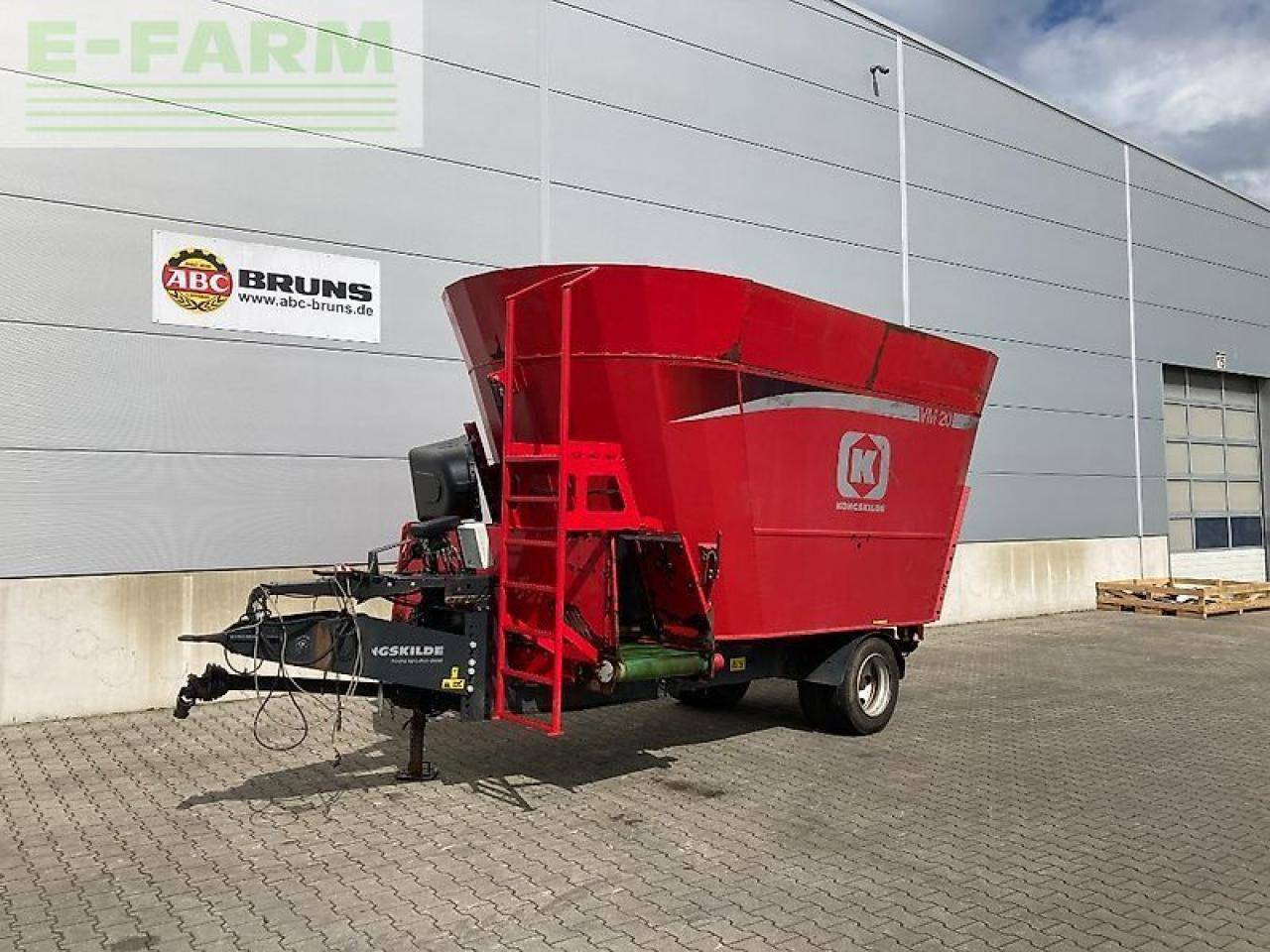 Kongskilde vm 20-2 sb - Инвентарь для животноводства: фото 1 Kongskilde vm 20-2 sb - Инвентарь для животноводства: фото 1