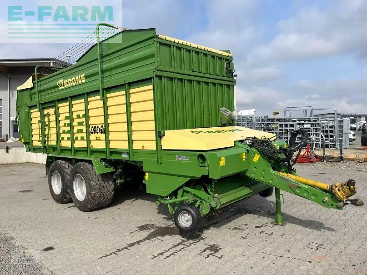 Krone ax 280 gd - Самозагружающийся прицеп: фото 1 Krone ax 280 gd - Самозагружающийся прицеп: фото 1