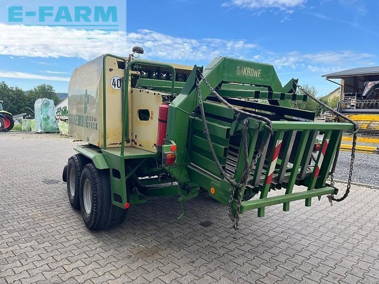Krone big pack 120-80 - Пресс-подборщик тюковый: фото 4 Krone big pack 120-80 - Пресс-подборщик тюковый: фото 4