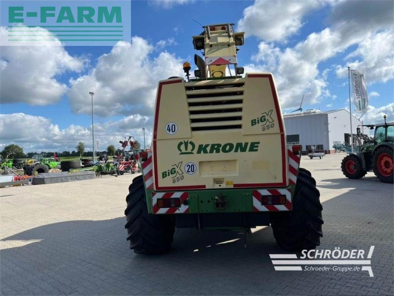 Krone big x 650 - Кормоуборочный комбайн: фото 4 Krone big x 650 - Кормоуборочный комбайн: фото 4