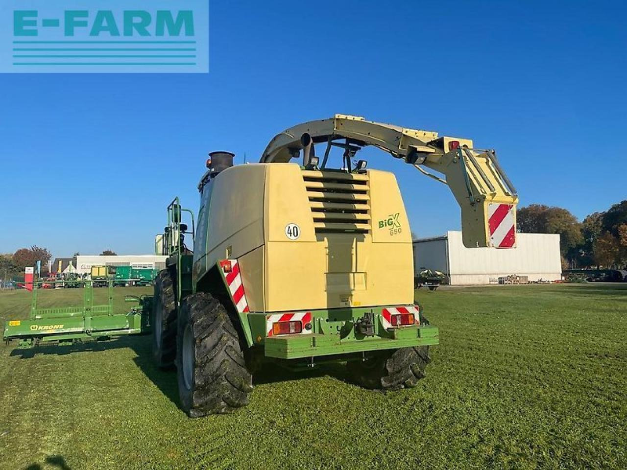 Krone big x 650 - Кормоуборочный комбайн: фото 4 Krone big x 650 - Кормоуборочный комбайн: фото 4