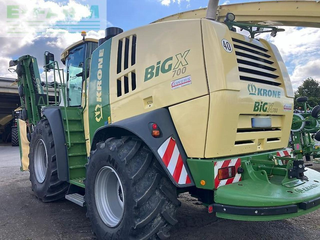Krone big x 700 - Кормоуборочный комбайн: фото 5 Krone big x 700 - Кормоуборочный комбайн: фото 5