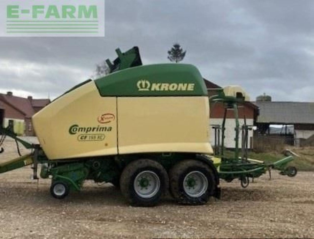 Krone comprima cf 155 - Пресс-подборщик тюковый: фото 1 Krone comprima cf 155 - Пресс-подборщик тюковый: фото 1