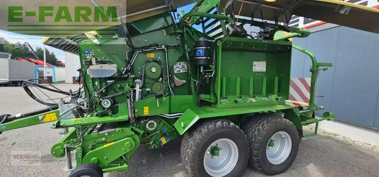 Пресс-подборщик тюковый Krone comprima cf 155 xc + cci 1200 terminal: фото 7