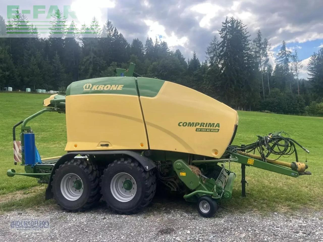 Krone comprima cf 155 xc plus - Пресс-подборщик тюковый: фото 1 Krone comprima cf 155 xc plus - Пресс-подборщик тюковый: фото 1