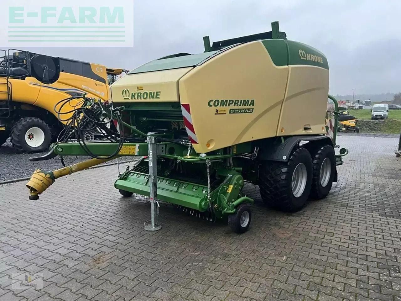 Krone comprima cf 155 xc plus - Пресс-подборщик тюковый: фото 2 Krone comprima cf 155 xc plus - Пресс-подборщик тюковый: фото 2