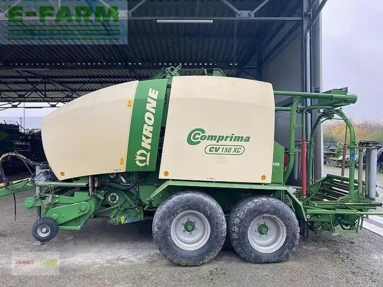 Krone comprima cv 150 xc - Пресс-подборщик тюковый: фото 3 Krone comprima cv 150 xc - Пресс-подборщик тюковый: фото 3