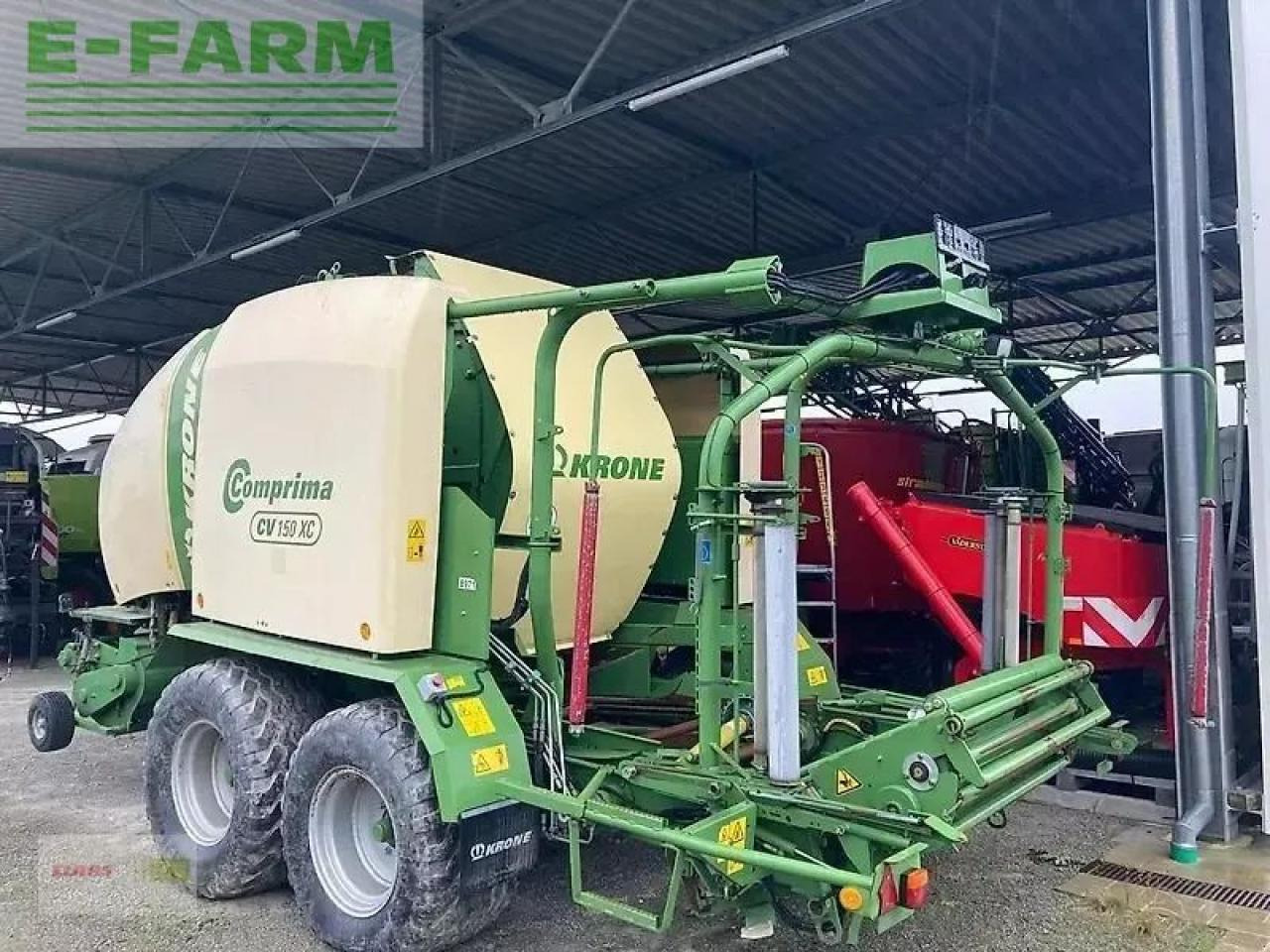 Krone comprima cv 150 xc - Пресс-подборщик тюковый: фото 4 Krone comprima cv 150 xc - Пресс-подборщик тюковый: фото 4