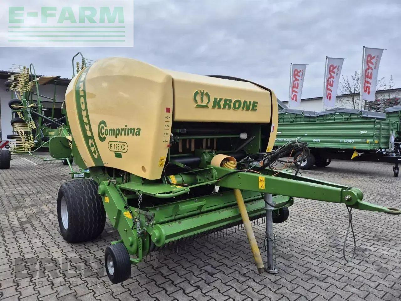 Krone comprima f 125 xc - Пресс-подборщик тюковый: фото 1 Krone comprima f 125 xc - Пресс-подборщик тюковый: фото 1