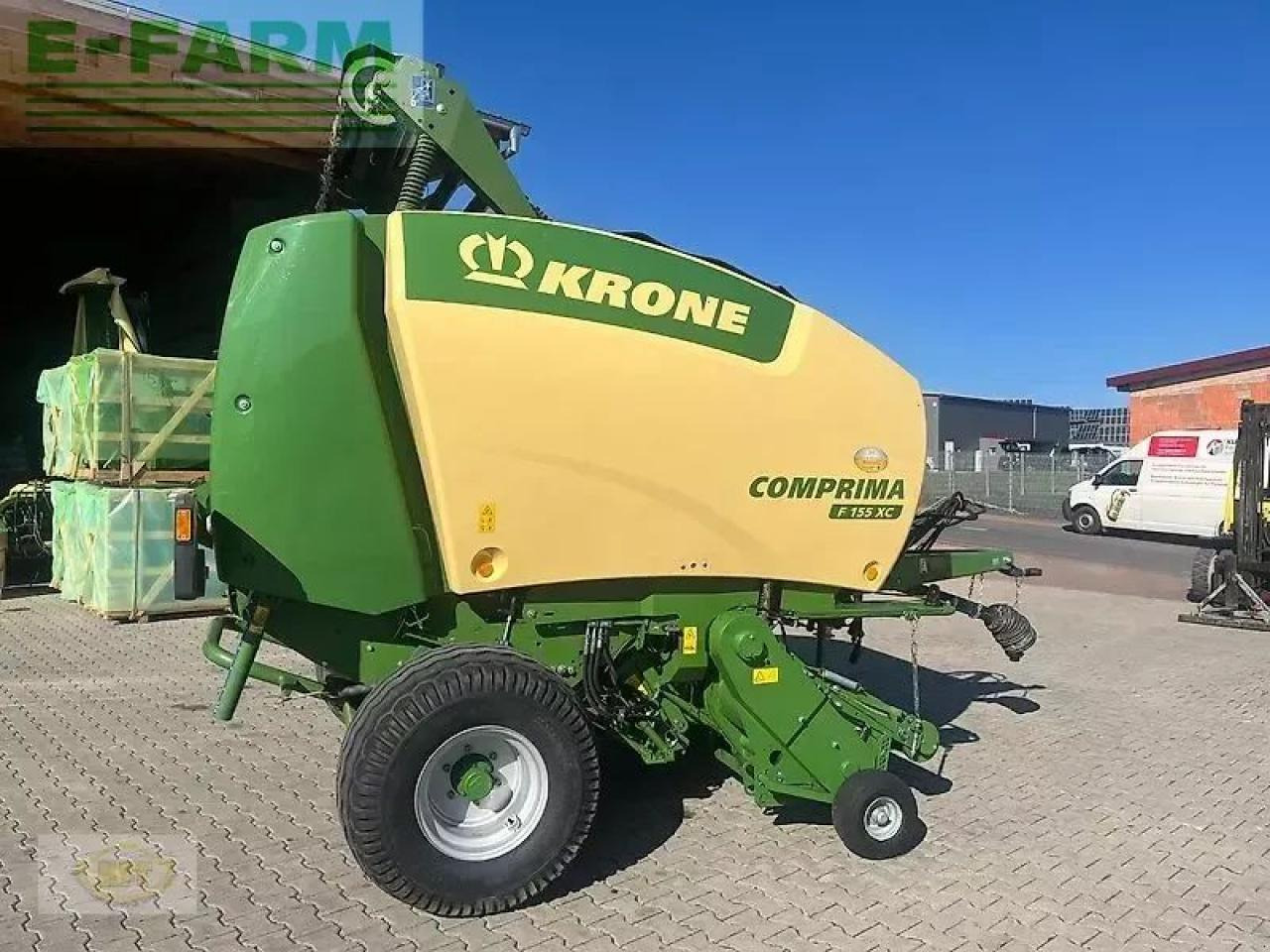 Krone comprima f 155 xc - Пресс-подборщик тюковый: фото 2 Krone comprima f 155 xc - Пресс-подборщик тюковый: фото 2